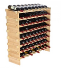 Casier à vin modulaire et empilable pour 72 bouteilles