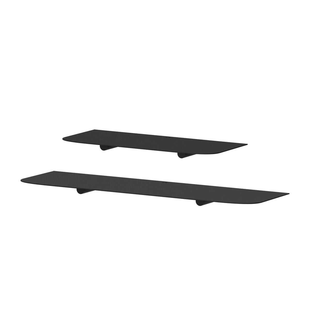 Lot de 2 étagères murales flottantes Kyoto – 40 et 60 cm-9