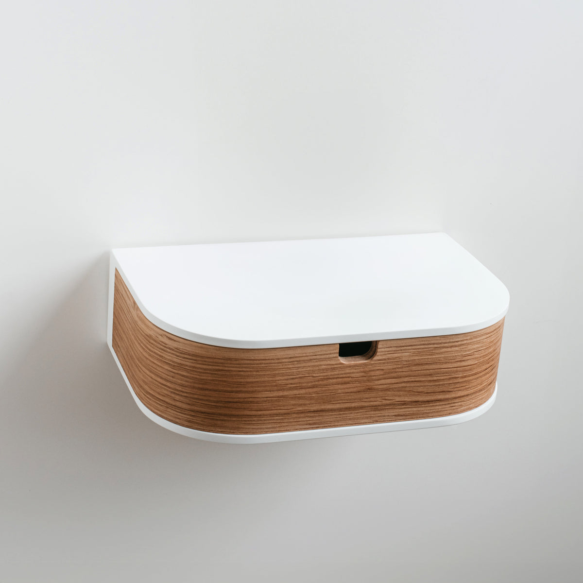 Chevet suspendu avec tiroir – Bois – 4 coloris | Shelve