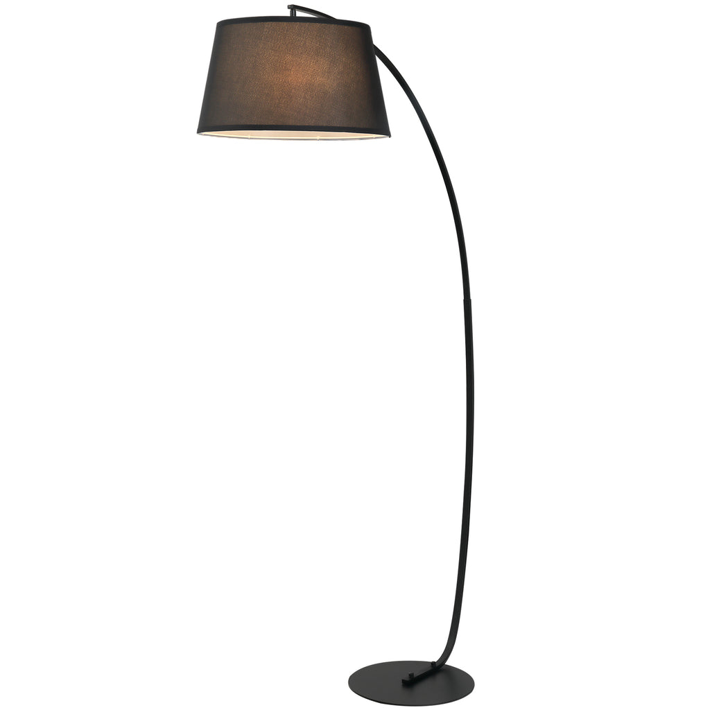 Lampadaire arc noir 190 cm – Arco-2