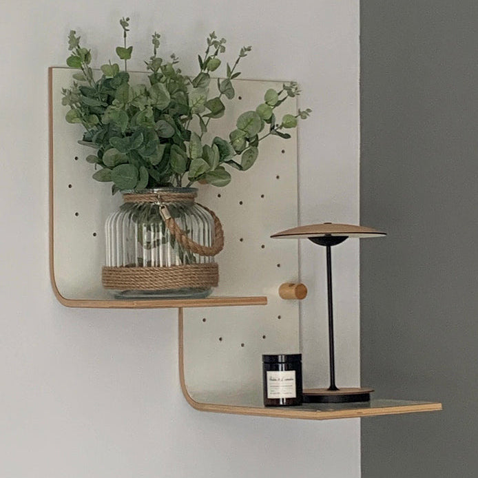 Étagère murale BRERA – Bois courbé & design modulable