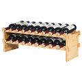 Casier à vin modulaire empilable pour 18 bouteilles